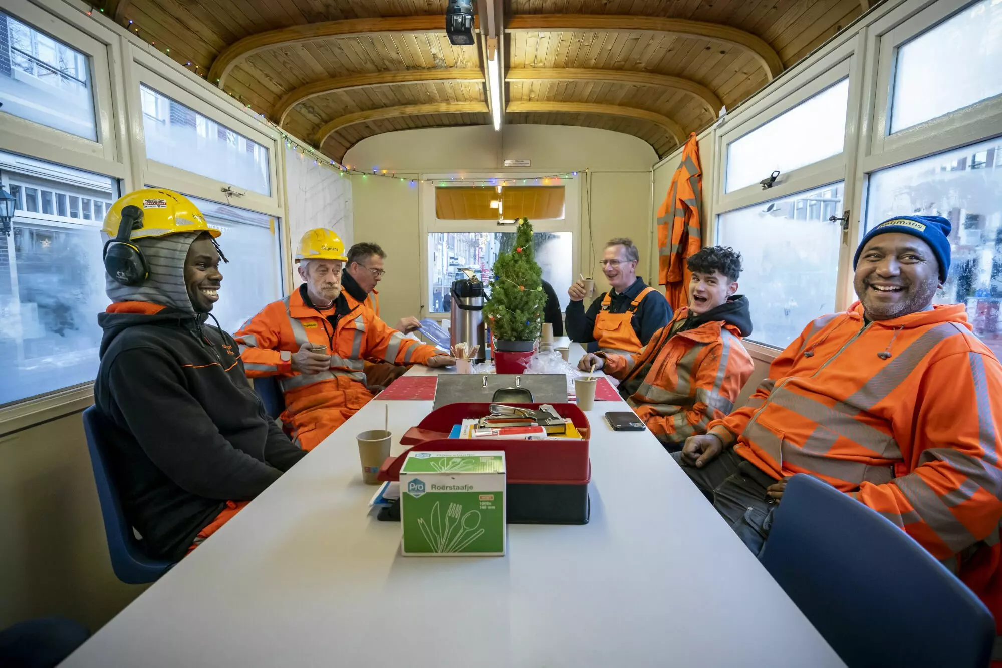 Mannen in de keet
