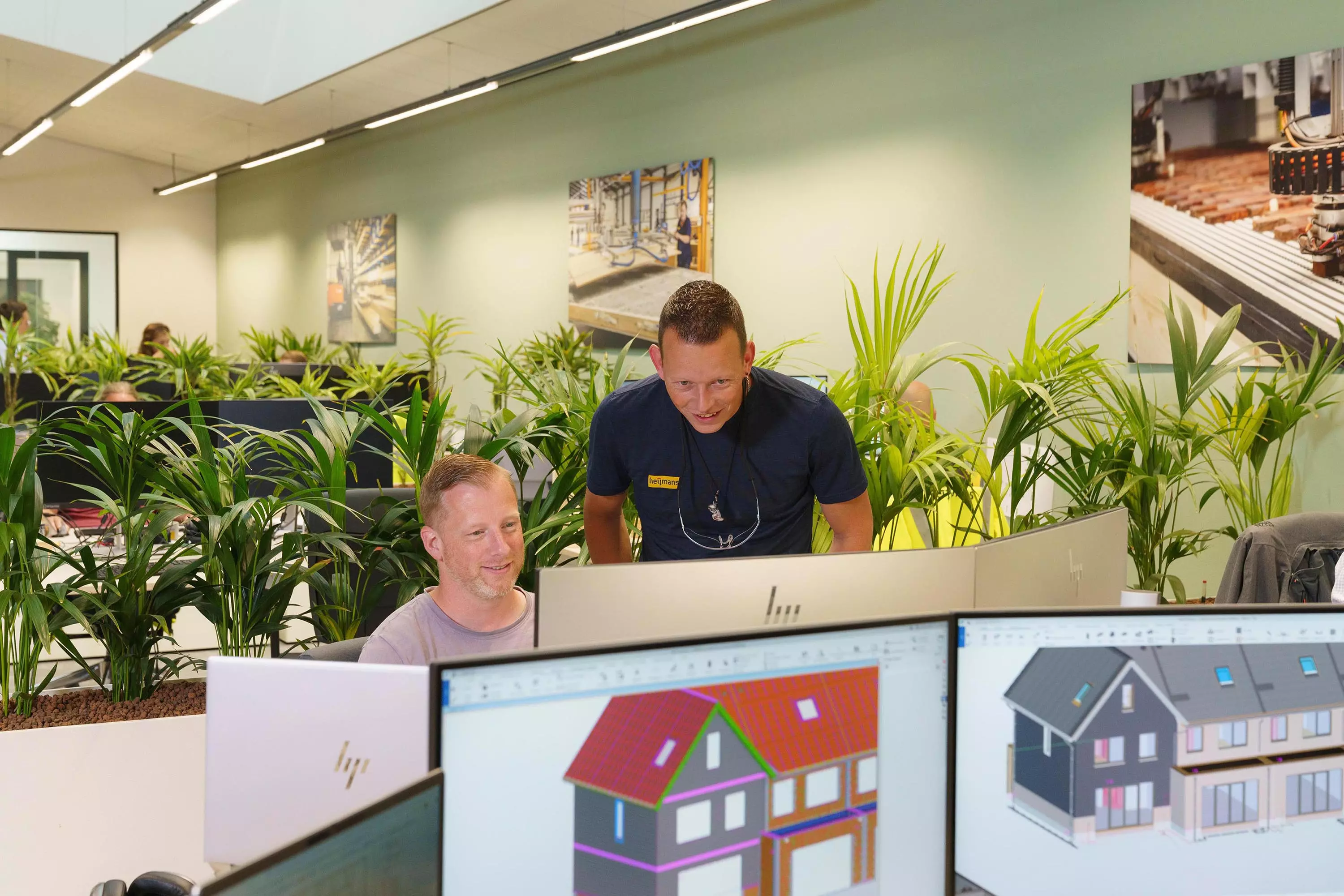 Houtskeletbouw fabriek